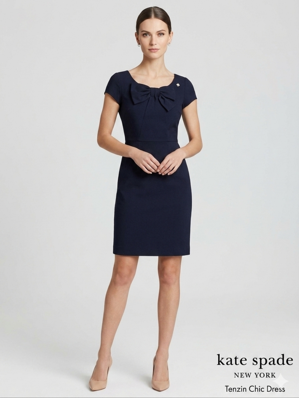Kate spade new york tenzin Chic dress black size small